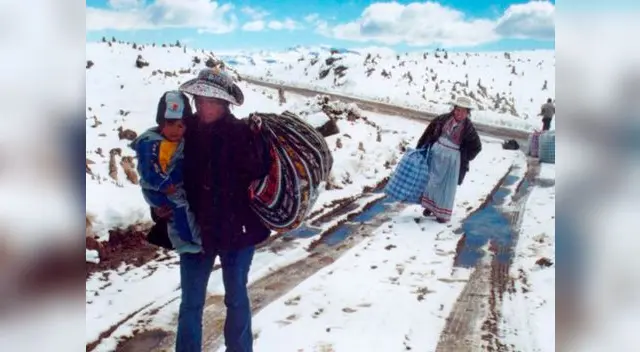 Hay 182 fallecidos por friaje y heladas en el Perú