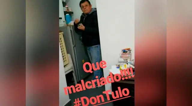 Animadora ampayó a su padre en la cocina
