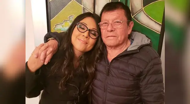 Tula Rodríguez junto a Don Pedro, más conocido como Don Tulo