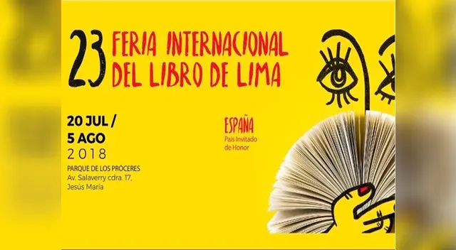 Se acerca la Feria Internacional del Libro de Lima con miles de novedades. 