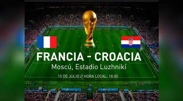 Francia y Croacia se llevarán buenos millones de dólares de Rusia 2018