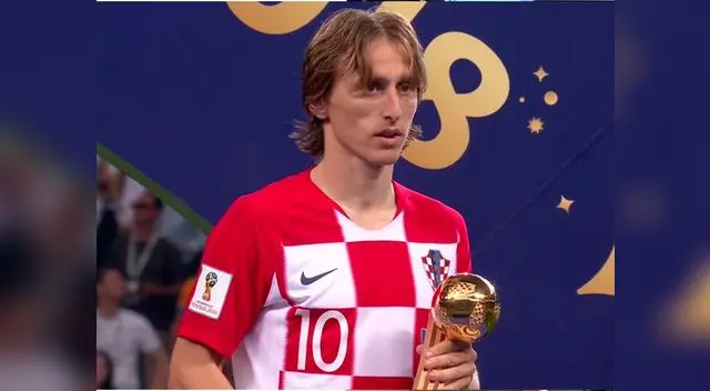 Luka Modric, Balón de Oro del Mundial 