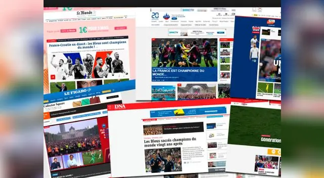 Portadas de medios franceses destacaron la segunda estrella de su selección