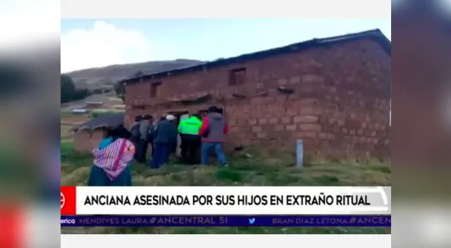 Anciana asesinada en ritual en Ayacucho Anciana asesinada en ritual en Ayacucho