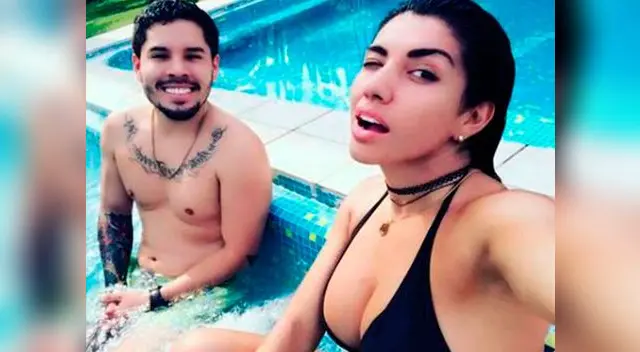 Esposo de Diana Sánchez se va a España y se luce muy cariñoso con otra mujer