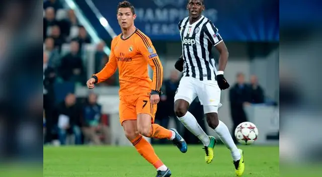 Cristiano Ronaldo y Paul Pogba jugarían juntos en Juventus 