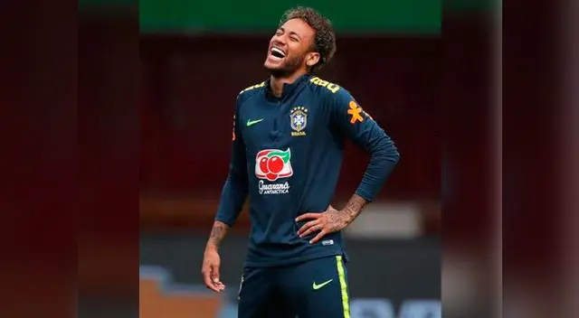 Neymar se ríe de si mismo por faltas en Rusia 2018 Neymar se ríe de si mismo por faltas en Rusia 2018