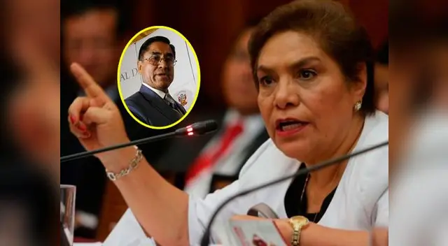 Luz Salgado niega ser amiga de César Hinostroza Luz Salgado niega ser amiga de César Hinostroza