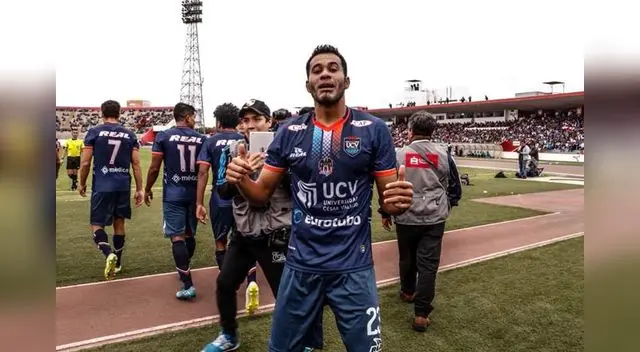 Quinteros a los 61 minutos anotó el gol del triunfo del César Vallejo. FOTO: Segunda División Quinteros a los 61 minutos anotó el gol del triunfo del César Vallejo. FOTO: Segunda División