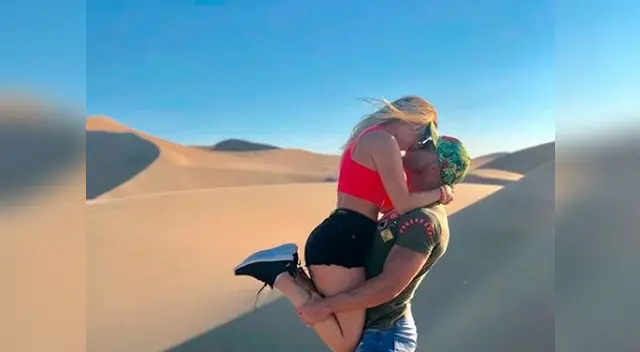 Bruno Agostini publicó atrevida foto con su pareja y es blanco de críticas