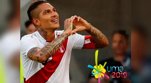 Paolo Guerrero invitó a los peruanos a alentar y apoyar de los Juegos Lima 2019 