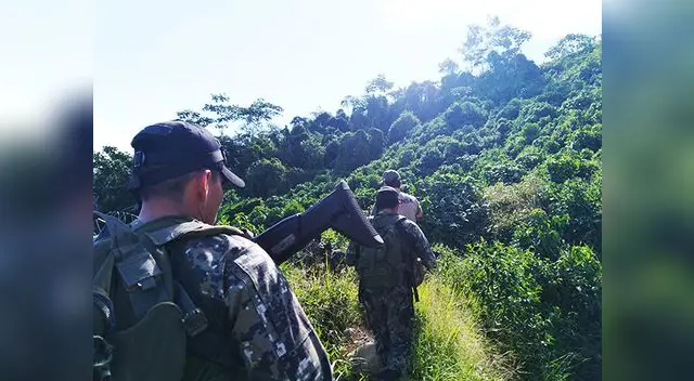 El Comando Especial VRAEM entrena arduamente para enfrentar al terrorismo en dicha zona El Comando Especial VRAEM entrena arduamente para enfrentar al terrorismo en dicha zona