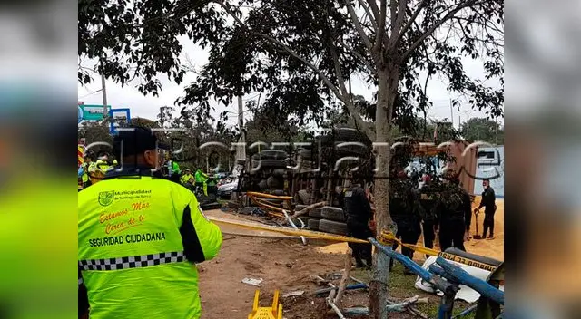 Accidente deja cuatro fallecidos en San Juan de Miraflrores