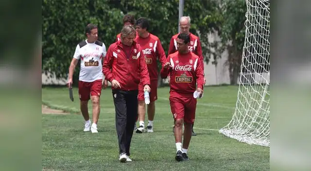 Ricardo Gareca y Nolberto Solano 