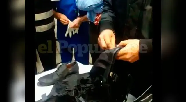 Imágenes muestran cómo acabo prendas de presuntos autores de ataque a clínica Imágenes muestran cómo acabo prendas de presuntos autores de ataque a clínica