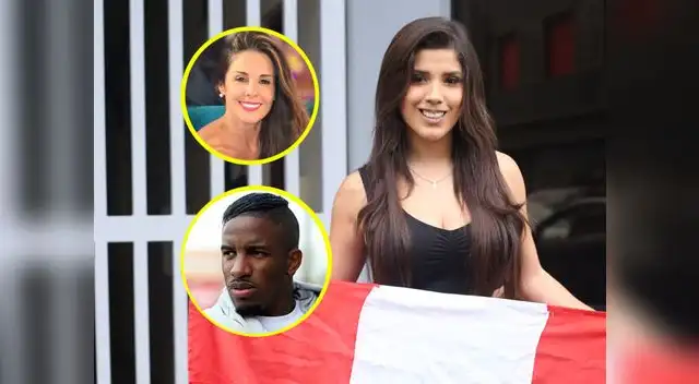 Yahaira Plasencia parece que tiene animado a Jefferson Farfán Yahaira Plasencia parece que tiene animado a Jefferson Farfán