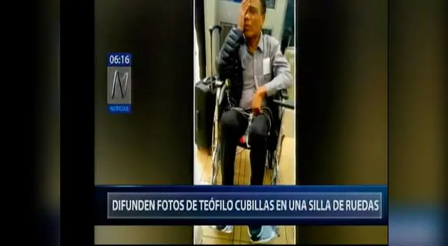 Teófilo Cubillas acabó en silla de ruedas tras audios