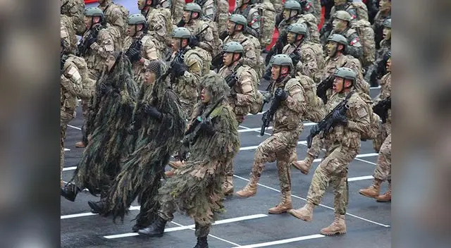 Hoy peruanos disfrutan de gran parada militar