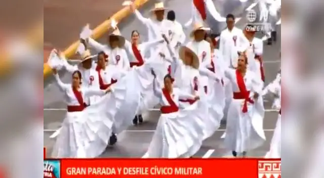 Jóvenes con habilidades especiales se robaron el show durante la Parada Militar