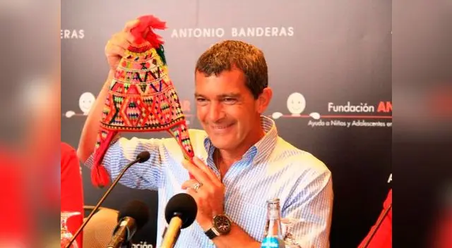 Antonio Banderas saluda al Perú por Fiestas Patrias Antonio Banderas saluda al Perú por Fiestas Patrias