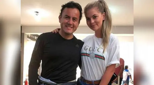 Brunella Horna recibe romántico detalle de Richard Acuña