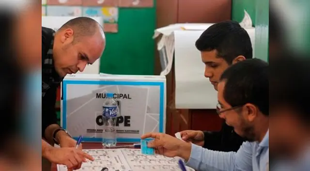 Conoce si eres miembro de mesa en las próximas elecciones regionales y municipales