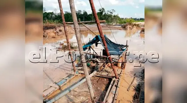 Tremendo impacto ecológico en la Reserva por mineros ilegales Tremendo impacto ecológico en la Reserva por mineros ilegales