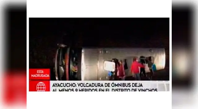 Se reportaron 9 heridos en accidente carretero Se reportaron 9 heridos en accidente carretero