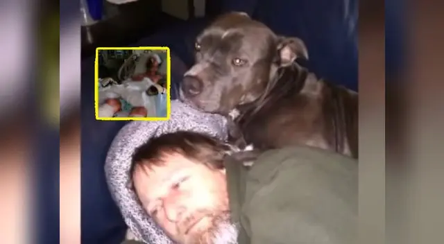 Tras varios exámenes se descubrió que el hombre fue infectado con una bacteria contraída por la saliva de su perro