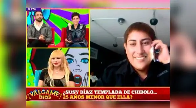 Susy Díaz presentó a su novio de 29 años y Peluchín lo destruye en vivo Susy Díaz presentó a su novio de 29 años y Peluchín lo destruye en vivo