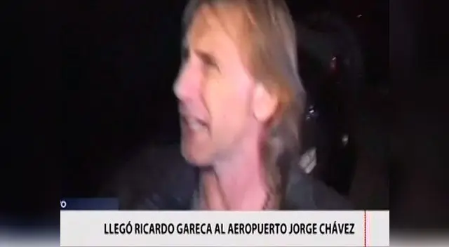Ricardo Gareca arribó a Lima Ricardo Gareca arribó a Lima