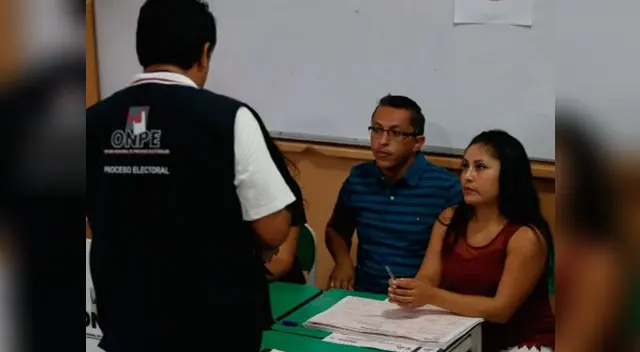 Según la ONPE hay dos trámites a seguir para estos casos especiales