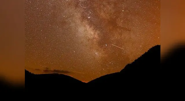 Lluvia de meteoros en agosto