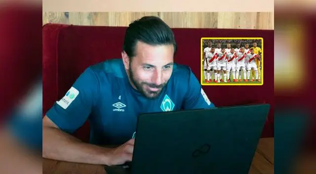 Le preguntan a Claudio Pizarro por la selección peruana y él responde lo inesperado