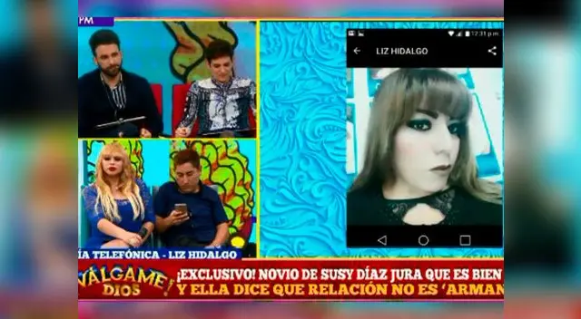 Susy Díaz se enfrentó a la ex pareja de su nuevo amor