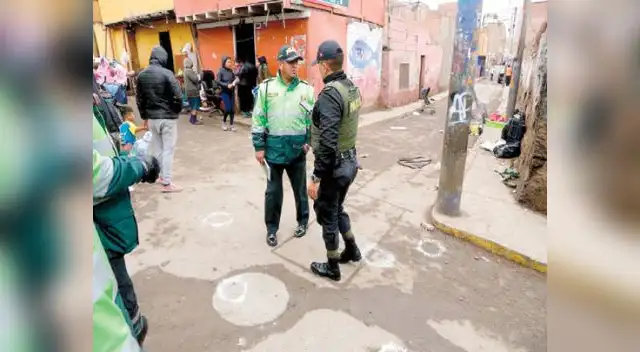 Niña fue herida y policía detuvo al agresor con arma abastecida así como drogas