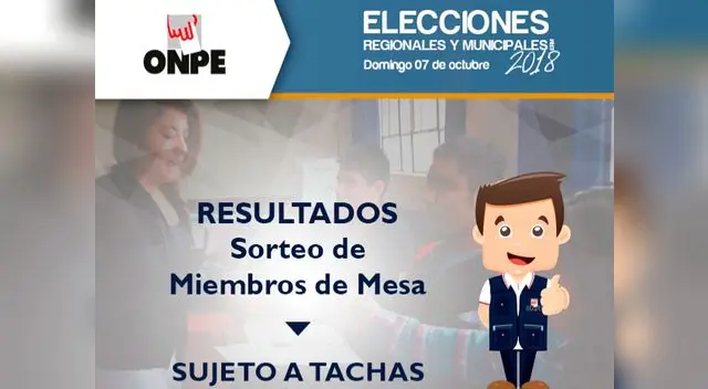 La ONPE escogió a 485,640 ciudadanos para ser miembros de mesa en estas elecciones La ONPE escogió a 485,640 ciudadanos para ser miembros de mesa en estas elecciones