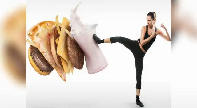 Por lo general la comida rápida es rica en hidratos de carbono y grasa, así que si deseas una cintura diminuta es buen momento para decir adiós a la pizza y hamburguesas Por lo general la comida rápida es rica en hidratos de carbono y grasa, así que si deseas una cintura diminuta es buen momento para decir adiós a la pizza y hamburguesas