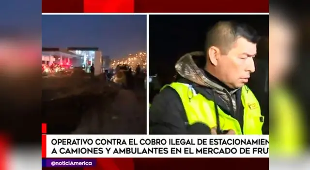 Policía Nacional realizó operativo contra el cobro de cupos en el Mercado de Frutas Policía Nacional realizó operativo contra el cobro de cupos en el Mercado de Frutas