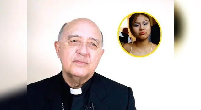 'La gata' no se contiene y llora ante el cardenal Pedro Barreto Jimeno 'La gata' no se contiene y llora ante el cardenal Pedro Barreto Jimeno