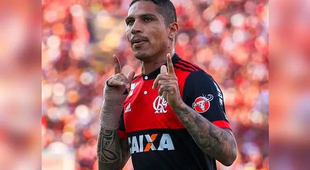 Paolo Guerrero dejó el Flamengo después de tres años.