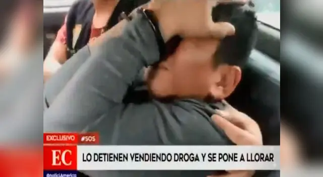 Capturan a hombre que vendía droga en puesto de celulares Capturan a hombre que vendía droga en puesto de celulares