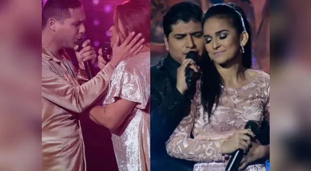 Daniela Darcourt y Shantall en el Artista del año Daniela Darcourt y Shantall en el Artista del año