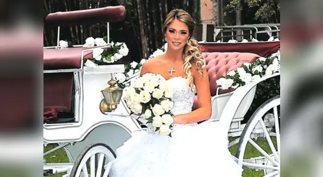 Sheyla Rojas realiza los preparativos para su boda y muestra la iglesia donde se casaría