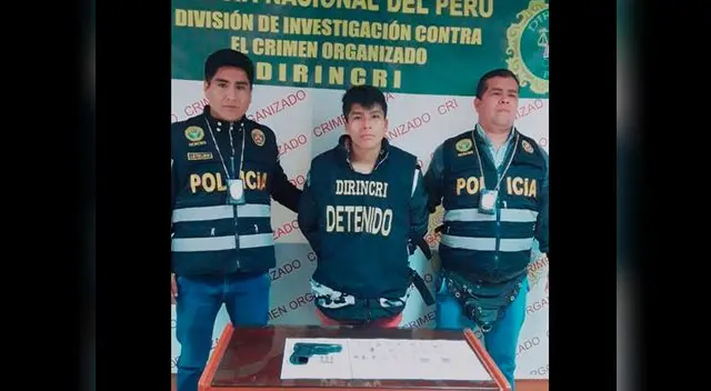 Sujeto formaría parte de una banda en San Juan de Miraflores.