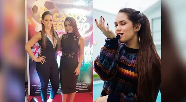 Melissa Klug se luce al lado del padre de su primera hija