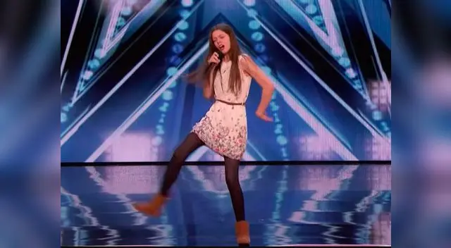 Niña de 13 años canta extraordinario