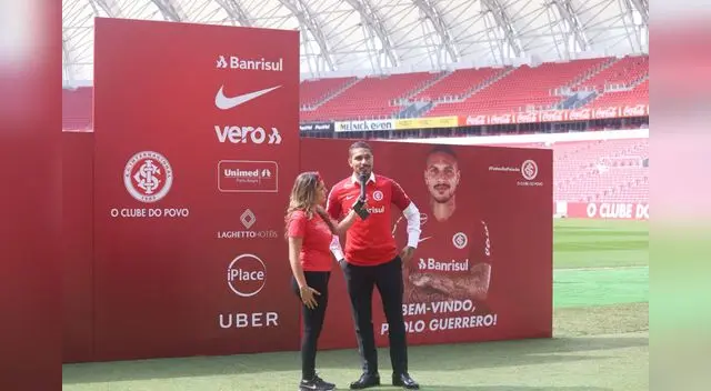 Guerrero agradeció el cariño y apoyo de los hinchas en su presentación