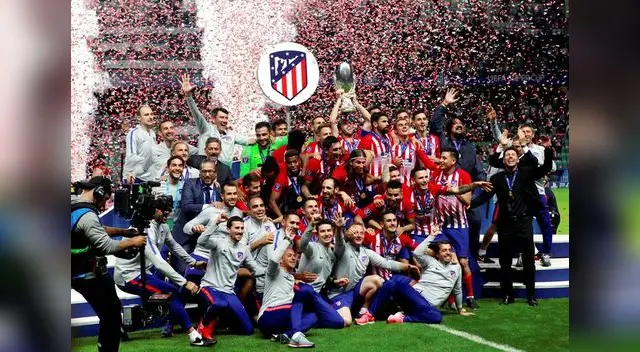 Atlético logró su tercera Supercopa de su historia