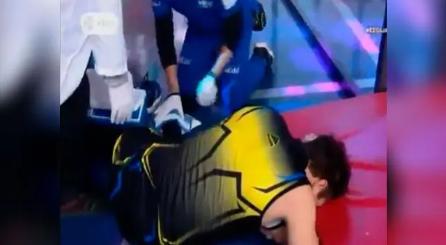 Nicola Porcella sufrió terrible accidente en plena competencia Nicola Porcella sufrió terrible accidente en plena competencia